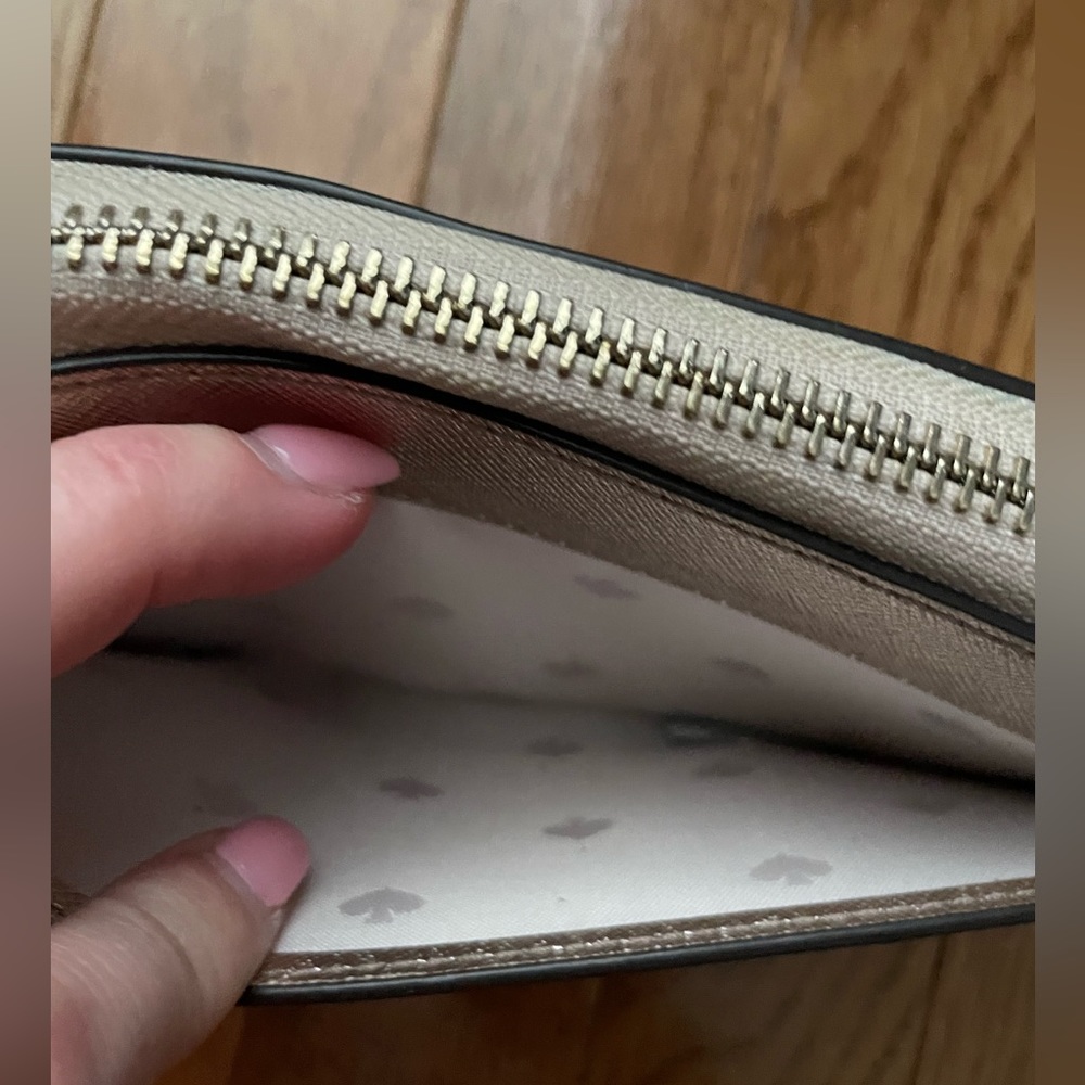 Kate Spade Large Shimmery Wallet - Picture 6 of 12
